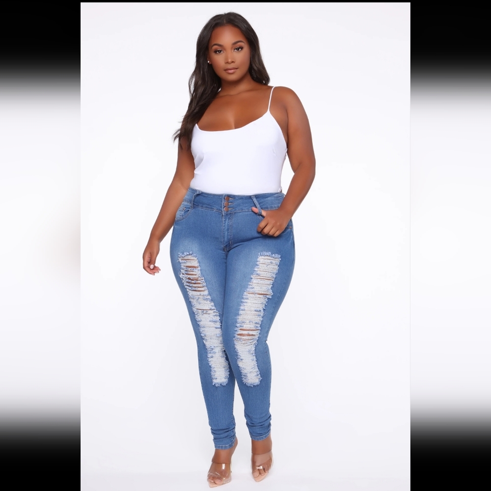 Fashion Nova UWJ high waist jeans